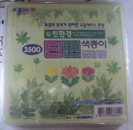 Papel  de face simples com 100 folhas, embalado em caixa plastica